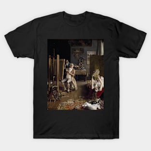 In the Painter's Studio by Luis Jimenez Aranda T-Shirt